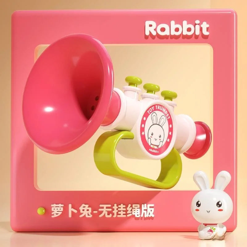 Trumpet Children's Toy Blow Music Baby Can Blow Instrument KIA Purden Brand Suitable for Ages 2 to 4 plus Years Old