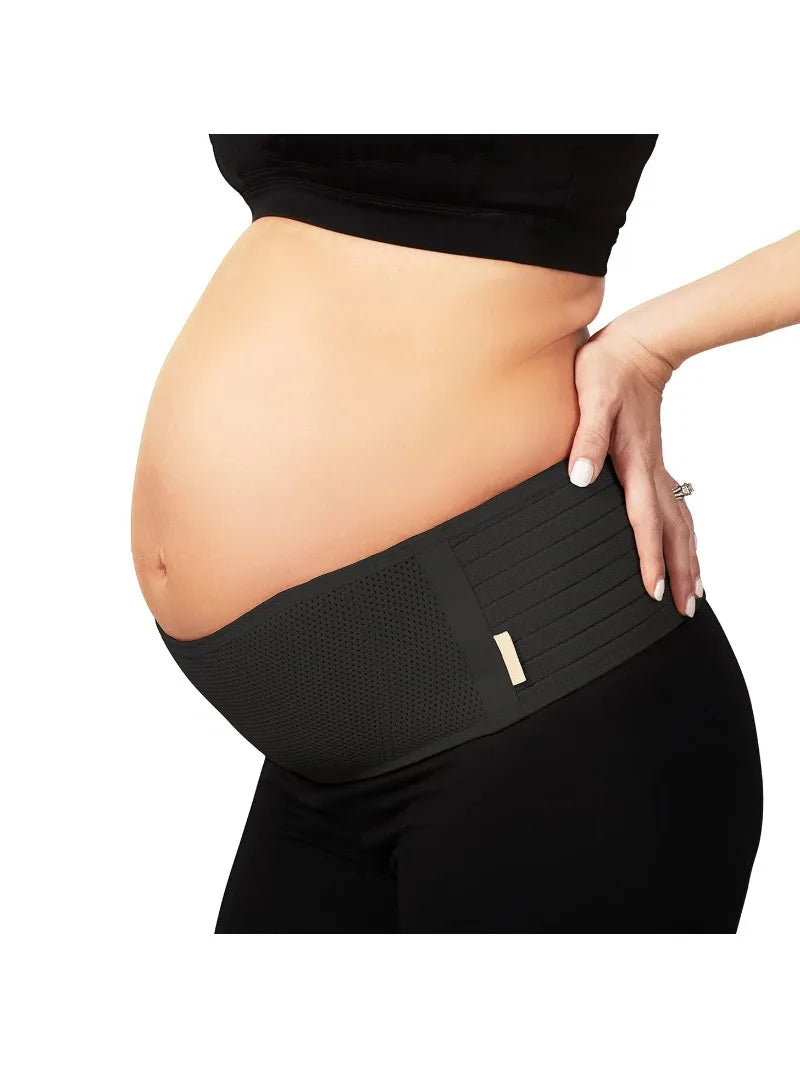 Pregnancy  Support Band for Abdomen, Pelvic, Waist, & Back Tiredness，Adjustable Gepoetry Maternity Belly Band for Pregnant Women