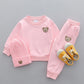 2PCS Kids Set – Spring/Autumn Little Bear Long Sleeve & Pants