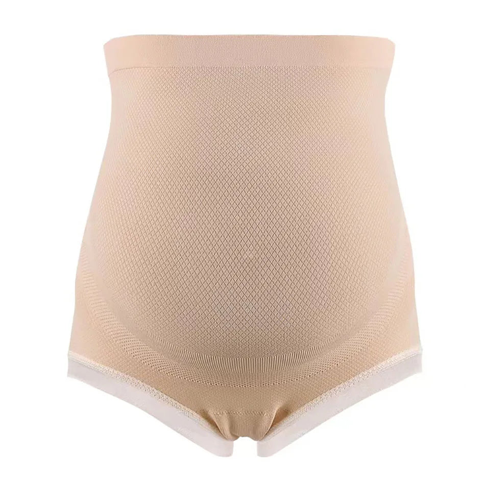 Ergonomically Designed High Waisted Maternity Panties Ultimate Support Comfort Breathable Seamless Intimates for Expecting Moms