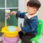 New Cute Duck/Elephant Baby Shower Bath Toys Children Water Play Spinner with Suction Cup Waterwheel Games for Kid Bathroom