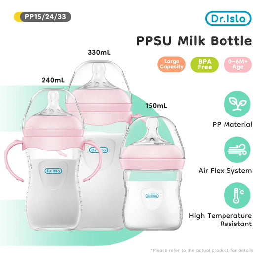 150/240/330ML Baby PP Bottle Newborn Baby Bottle with Handle Milk BottleFeeding  Baby Bottles Newborn Feeding Supplies