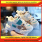 Spring Autumn New Style Children's Shoes Anti-Fall Learning to Walk Shoes Leather Surface for Babies Age 1 to 3 Kids Sports Shoe