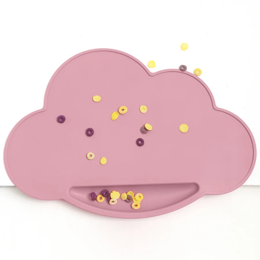 New Shower Gift Non Slip Silicone Placemat for Baby Feeding Table Pad Newborn Dishes Plate Dining Eating Children's Tableware