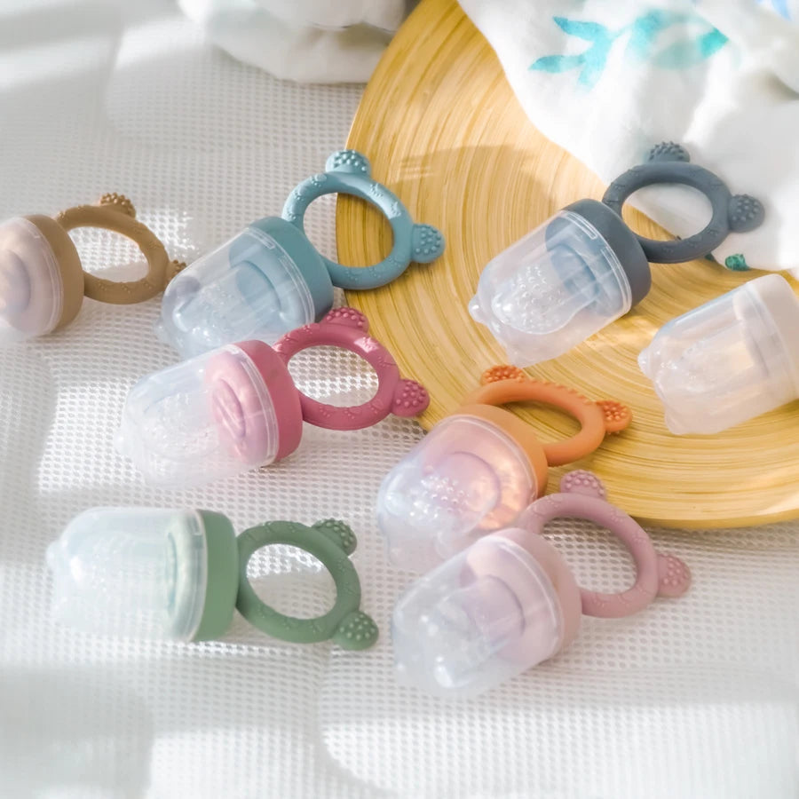 Newborn Food Feeder – Fruit & Veggie Silicone Teether