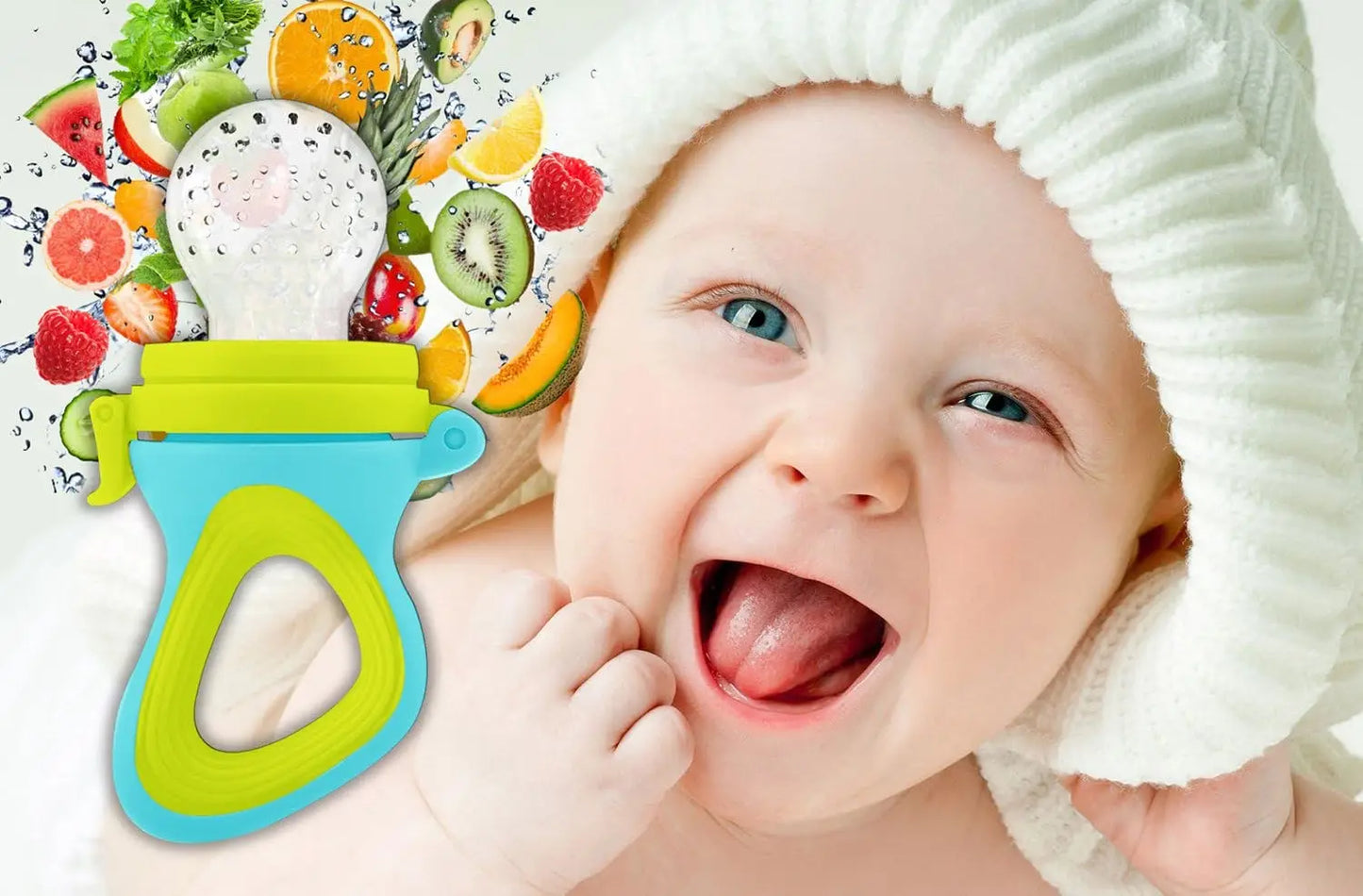 Squeeze Baby Feeder | Silicone Bottle Spoon for Easy Food Feeding