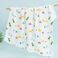 Size 110*110CM 1PC 6 Layers Muslin Cotton Fiber Muslin Baby Swaddles Soft Newborn Wrap Multifunction Infant Blankets Bath Towel
