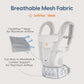 Ergobaby All Carry Positions Breathable mesh baby carrier, enhancing lumbar support and airflow (7-45 pounds)