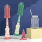 Silicone Baby Bottle Brush Set | Soft Head Cup & Pacifier Cleaners
