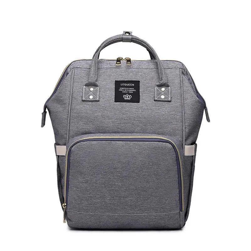 Fashion Oxford Diaper Backpack – Insulated Baby & Mom Bag