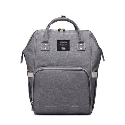 Fashion Oxford Diaper Backpack – Insulated Baby & Mom Bag