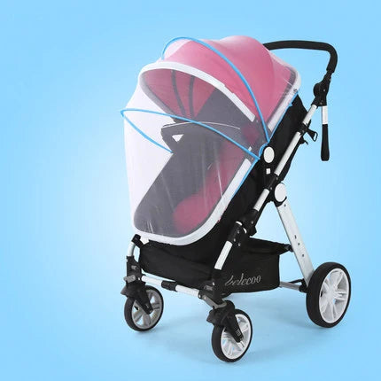 Summer Mosquito Net Baby Stroller Pushchair Mosquito Insect Net Safe Infants Protection Mesh Stroller Accessories