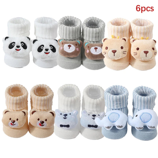 Cute Newborn Animal Socks