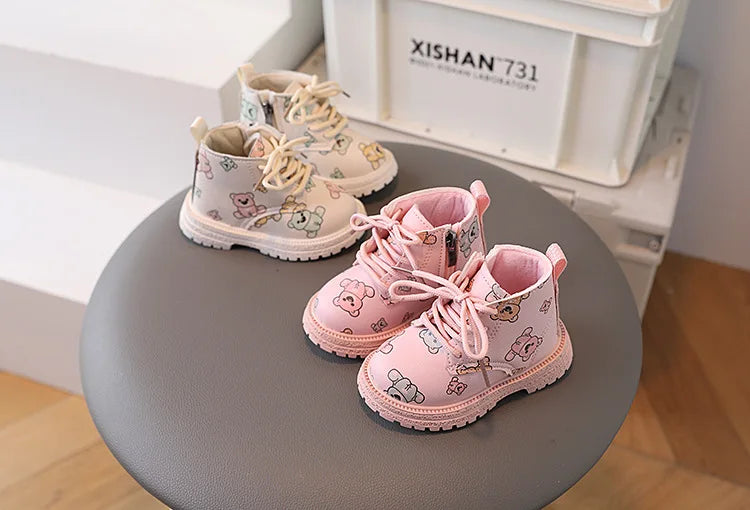 AJHL 2025 New Leather Western Boots Cowboy Bootie Soft Sole Non-Slip Crib Shoes for Baby Infant Toddler Girls Boys Newborn