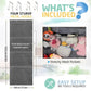 New Stuffed Storage Bag Over The Door Stuff Animals Organizer Hanging Mesh Bags 4 Large Pockets for Baby Plush Toys Kids Storage
