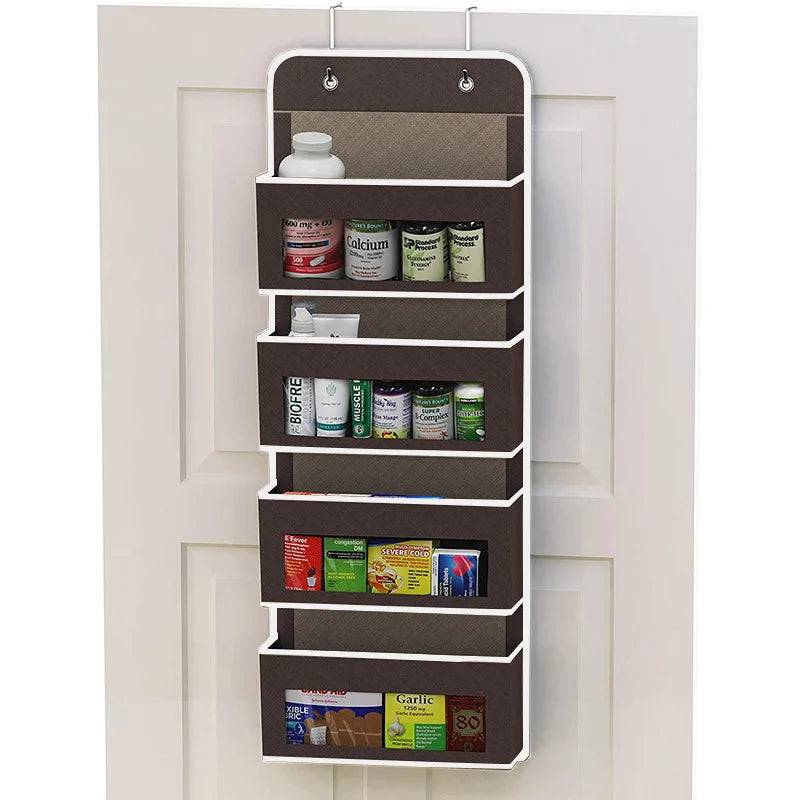 Wall-Mounted Underwear Storage Box Baby Bed Doll Toy Hanging Bag Children's Plaything Organizer Door Ba Storage Pouch