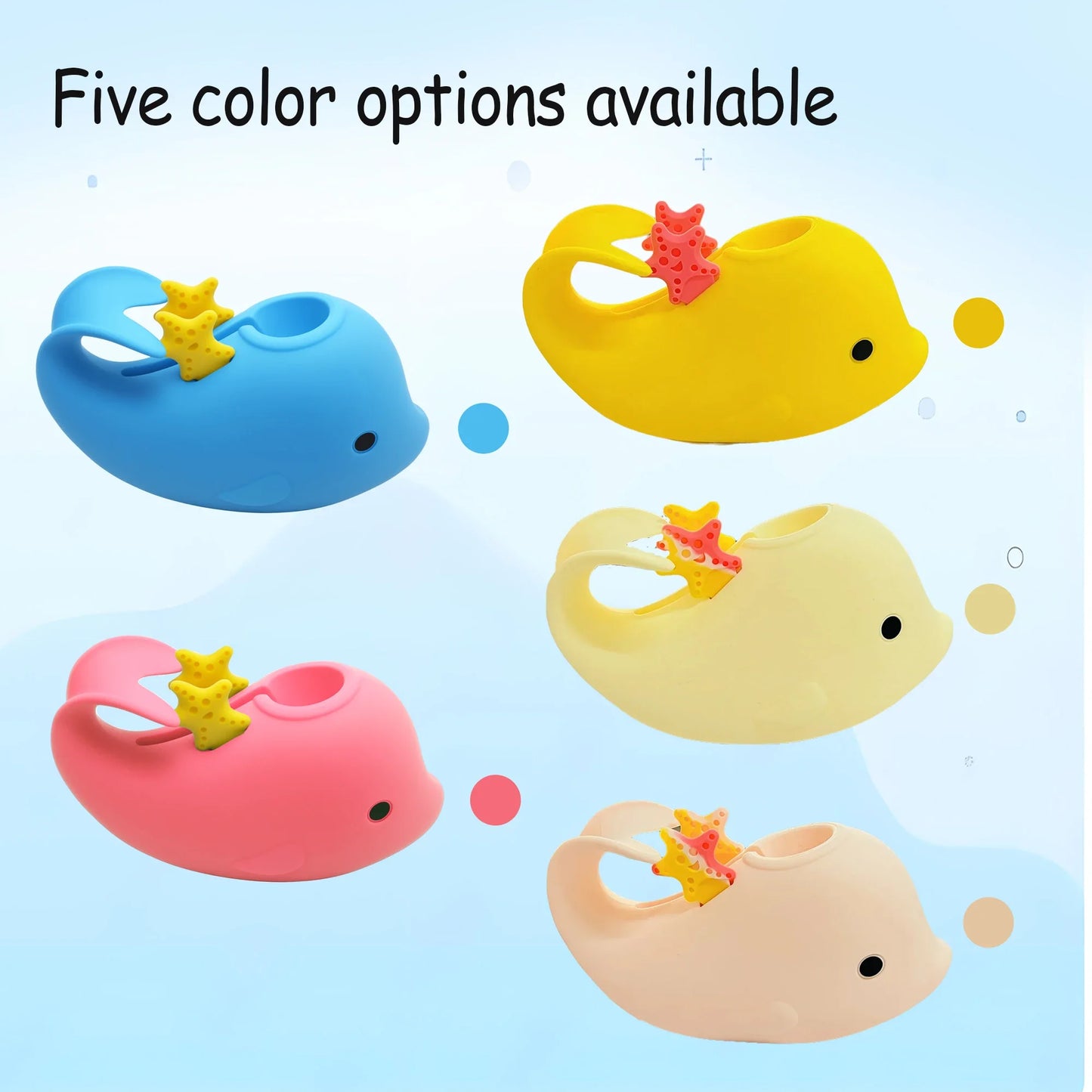 Toddler Bath Safety – Whale Anti-Slip Silicone Faucet Cover