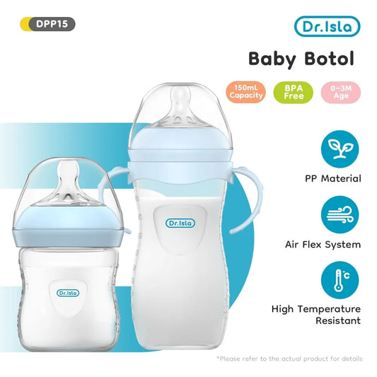 150/240/330ML Baby PP Bottle Newborn Baby Bottle with Handle Milk BottleFeeding  Baby Bottles Newborn Feeding Supplies BPA-Free