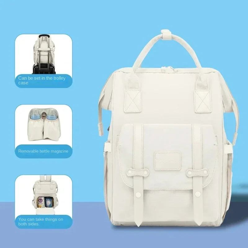 Waterproof Baby Nappy Backpack – Mummy Travel & Storage Bag
