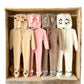 Ins Korean Version Boys' and Girls' Baby Autumn and Winter Jumpsuit Sweater, Baby and Toddler Warm Hooded Climbing Suit