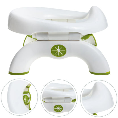 Folding Portable Kids Toilet Seat – Compact Travel Potty for Outdoor & Camping