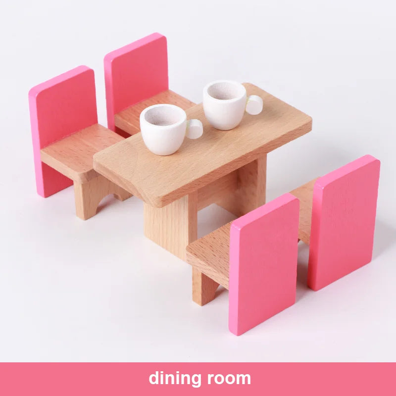 Mini Wooden Furniture – Playroom Fun!