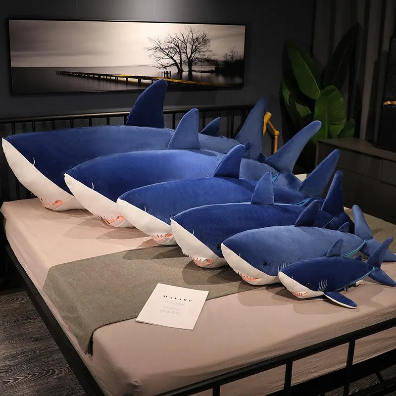 Soft Giant Shark Plush – Birthday Gift