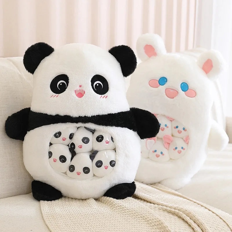 Cute Animal Plush Bag – Mini Stuffed Dolls