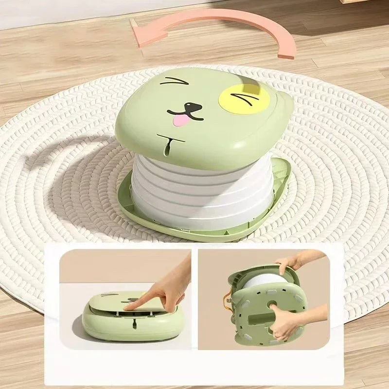 Portable Toddler Potty – Compact, Foldable, Anti-Odour Travel Toilet for Kids