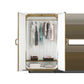Modern Minimalist Wardrobe Organizer Storage Cube for Bedroom, Baby, and Home Furniture - Armable Metal Design