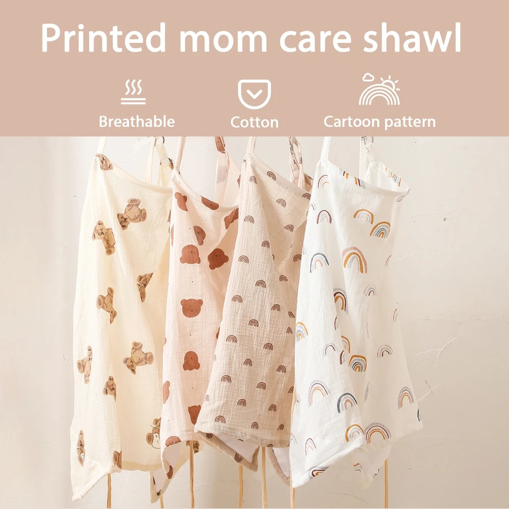 Outdoor Mother Nursing Cloth Privacy Cover Baby Feeding Nursing Covers Breathable Breastfeeding Cover Adjustable Nursing Apron