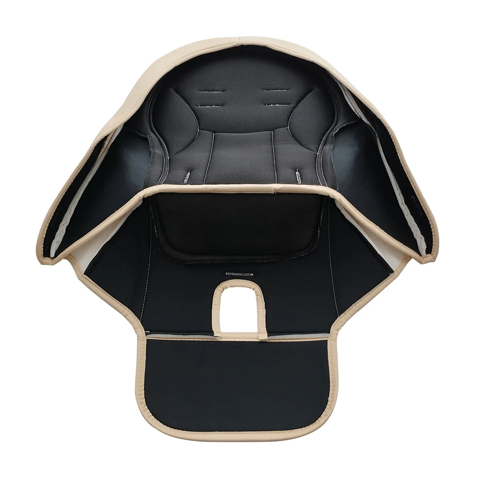 Baby Highchair Seat Cushion For Peg perego Tatamia Series Dinner Chair PU Leather Cover Customized Size Bebe Accessories