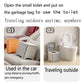 Children's fold-able portable toilet for outdoor use