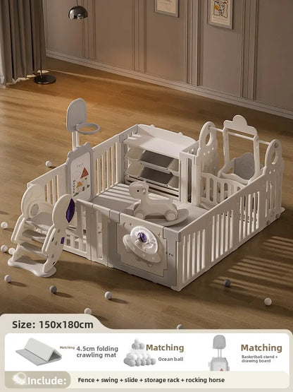 Parc pour bébé – Aire de jeux intérieure sécurisée