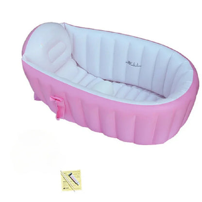 Inflatable Baby Bathtub Toddler Tub for Shower Collapsible Portable Bathtub for Kids Baby Bath Tub Travel Baby Bathtub Boy Girl