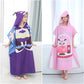 Kids Beach Poncho Towels Quick-Dry Absorbent for Baby Shower, Children's Hooded Bathrobe for Boys Girls Wearable Swim Bath Towel