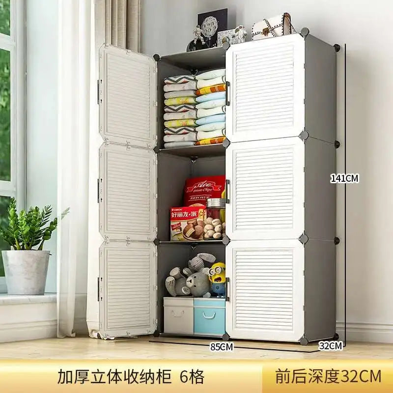 Baby Closet Storage Wardrobe Cupboard Organizer Clothing Rack Modular Wardrobes Chest Dresser Armarios Living Room Cabinets·