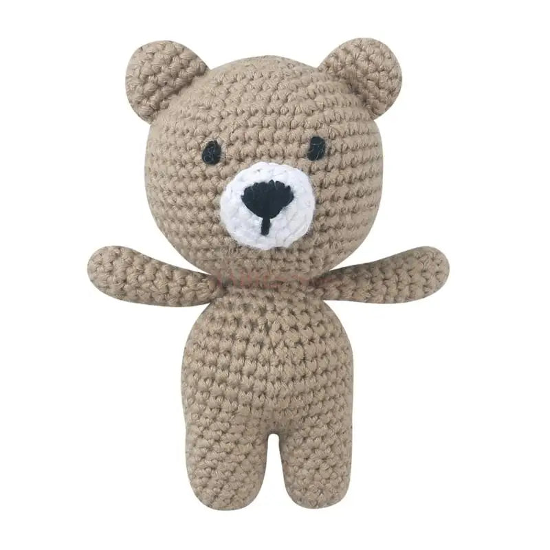 Knitted Animal Plush Toy – Soft Sleep Toy for Babies