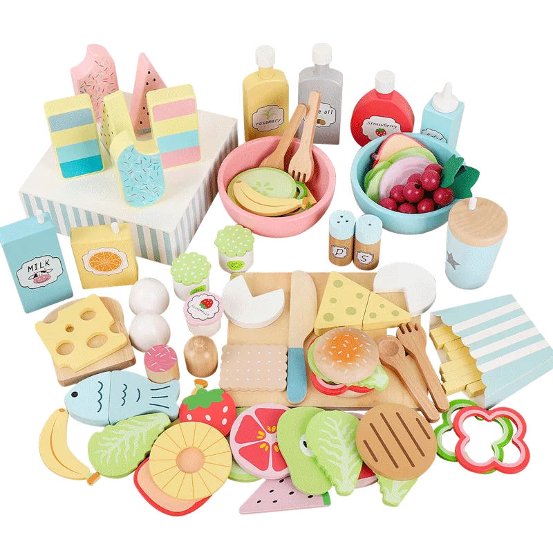 Wooden Pretend Play Kitchen – Kids’ Favorite!