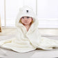 Towels Newborn Cartoon Animal Baby Bath Soft Hooded Towel Blanket Toddler Bathrobe Warm Sleeping Swaddle Wrap for Boys Girls