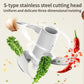 Multifunctional Cooking Machine Steel Kitchen Slicer Food Chopper Vegetable Cutter Usb Slicer Mixer Baby Mini Food Chopper