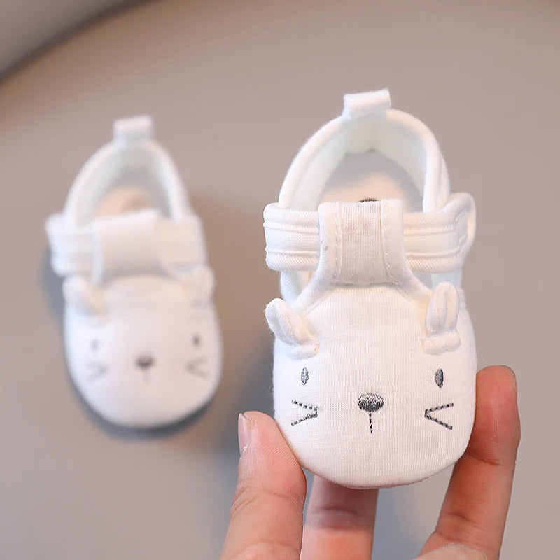 Toddler First Walker Baby Shoes Boy Girl Classical Sport Soft Sole Cotton Multi-Color Crib Baby Moccasins Casual Shoes