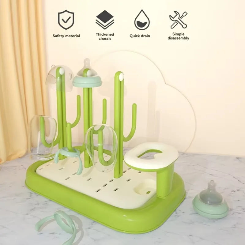 Bottle Drying Rack, Drain Bottle Rack, Bottle Drying Rack, Bottle Brush, Pacifier Brush Holder