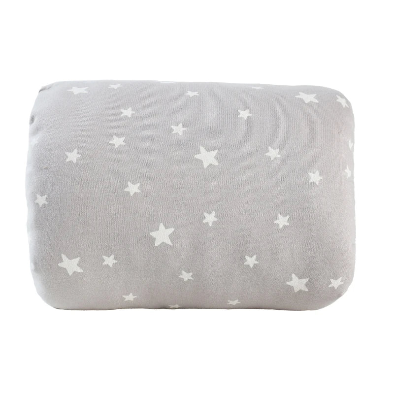 Printed Pattern Arm Pillow Baby Nursing Pillow Breastfeeding Pillow Cotton Bottle Feeding Pillows for Newborn Toddler