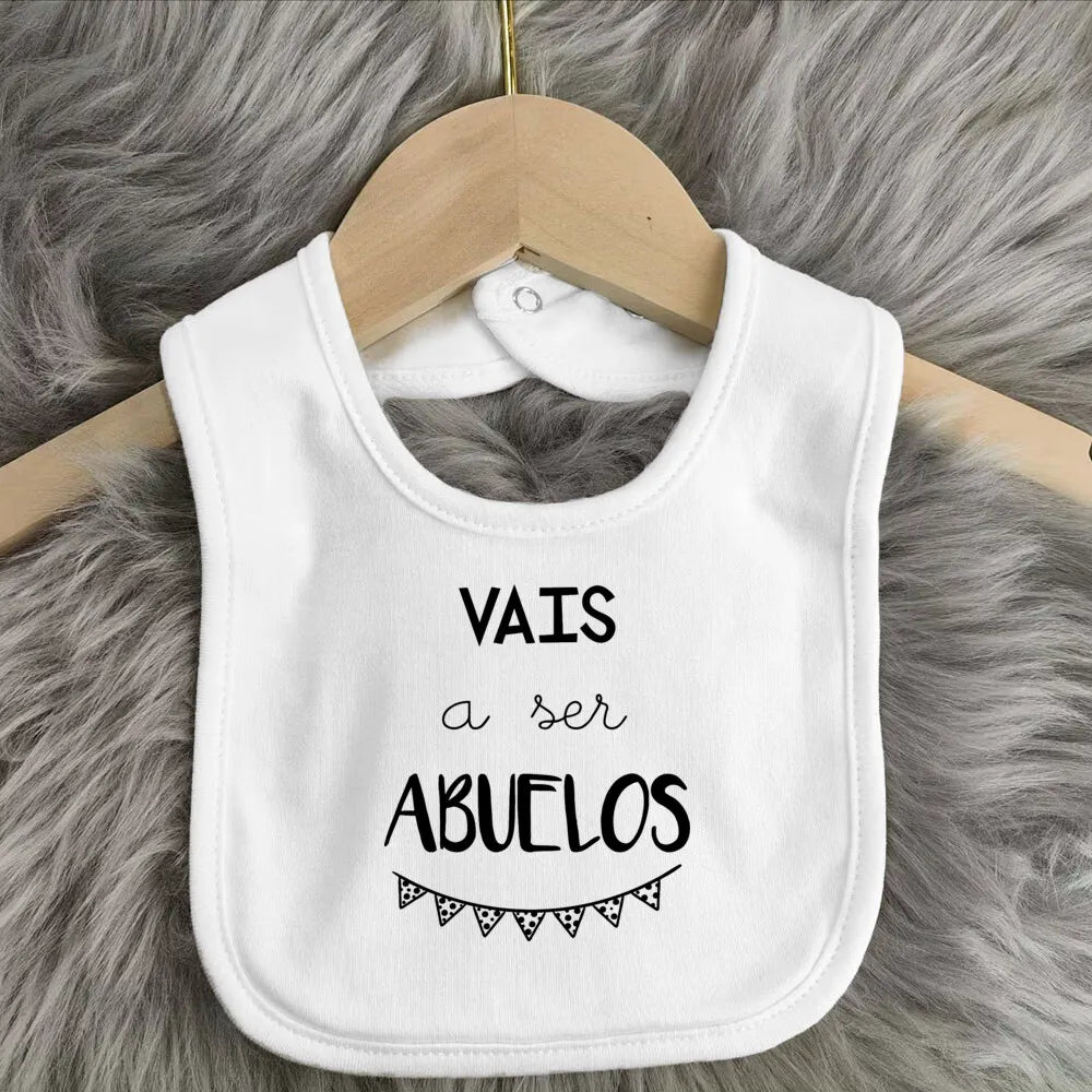 Baby BibsThe Best Grandfather In The World Print Infant Bib Newbron Shower Gift Baby Burp Cloths Kids Feeding Bibs Kid Cute Bib