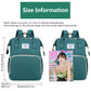 Folding Crib Diaper Backpack – Lightweight & Large Capacity Mommy Bag