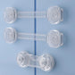 5/10Pcs Baby Cabinet Locks Strap Drawer Lock Child Anti-opening Refrigerator Lock Home Baby Anti-pinch Safety Protection Buckle
