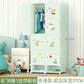 Kids Plastic Closet Storage Clothes Organizer Shelf Modern Minimalist Bedroom Baby Wardrobe Cheap Small Muebles Home Furniture