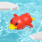 Bath Bathtub Toys for Toddlers Duck Rotatable Waterwheel Bathroom Strong Suckers Water Scoop Fun Bath Toys Kids Gifts
