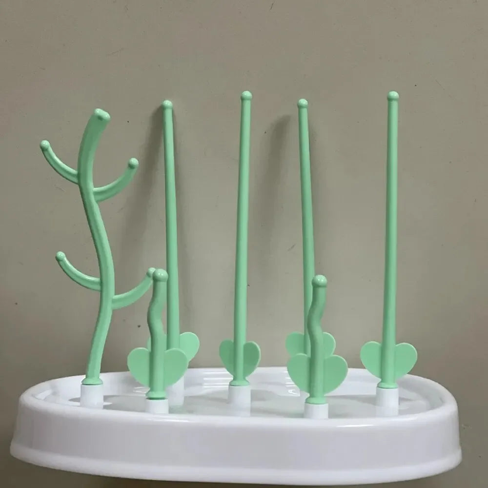 Baby Bottle Drying Rack Multifunctional Baby Bottle Drain Rack Detachable Drying Rack for Baby Bottles Baby Feeding Accessories